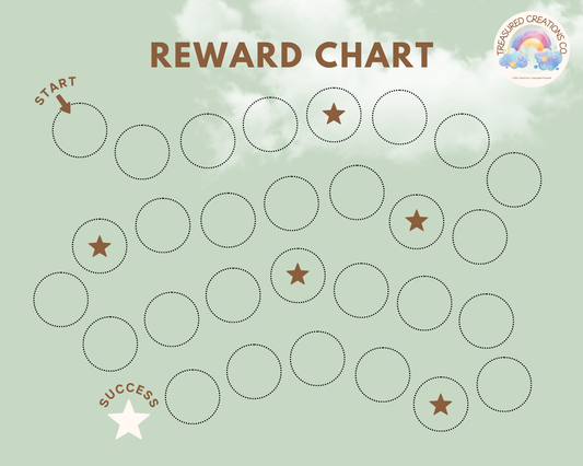 REWARDS CHART (Digital + Printed Options)
