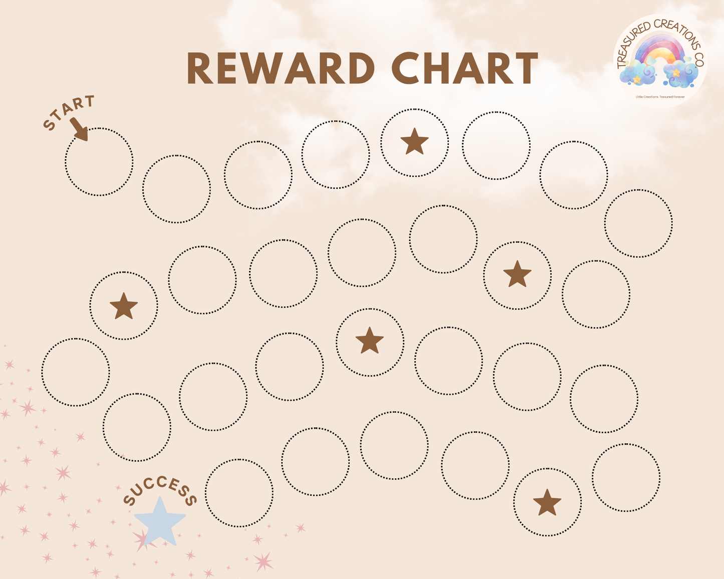REWARDS CHART (Digital + Printed Options)