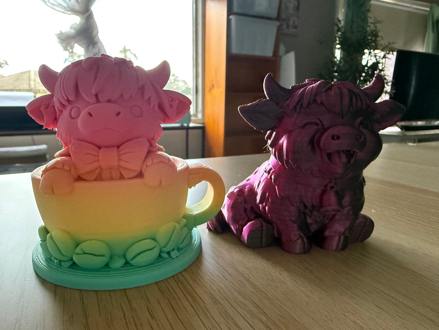 Cute & Collectible Highland cow